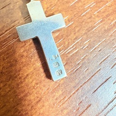 天然ダイヤモンド 十字架 ベネチアンネックレスの画像