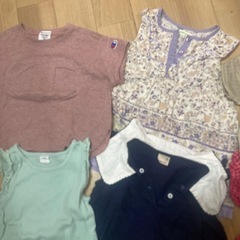 女の子90サイズ服10点の画像