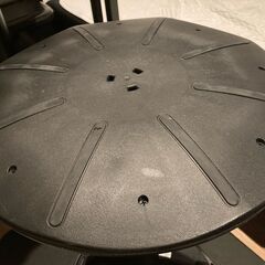 【山善】ポールスタイル昇降チェアの画像