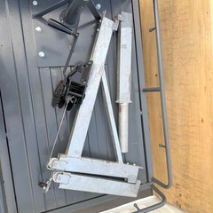 芝浦クローラー運搬車　
ラダーレールセット　の画像