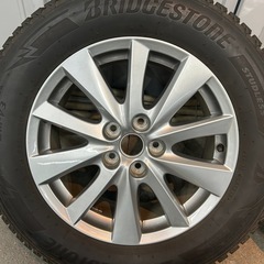 タイヤホイール４本セット　7J 17インチ オフセット+50 5穴  PCD114.3  の画像