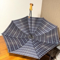 木彫り 犬 折り畳み傘の画像