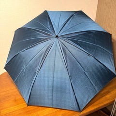 木彫り 犬 折り畳み傘の画像