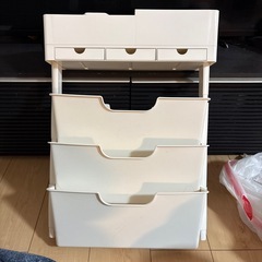 キャスター付きスリムワゴンの画像