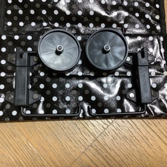 美品　折りたたみ式　キャスター付きショッピングバッグ　コンパクトキャリーカートの画像