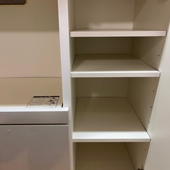 食器棚　　収納　　　ホワイト 白　キッチン収納の画像