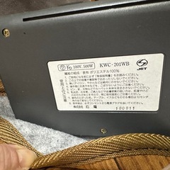 中古　フローリングタイプ　ホットカーペットの画像