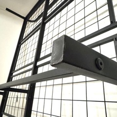 VERFARM メタルベッドフレーム セミダブル  ベッドフレーム ベッド下収納 耐久性 通気性 スチールの画像