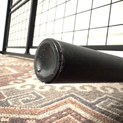 VERFARM メタルベッドフレーム セミダブル  ベッドフレーム ベッド下収納 耐久性 通気性 スチールの画像