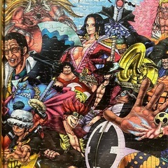 ワンピースジグソーパズル専用額縁付きの画像