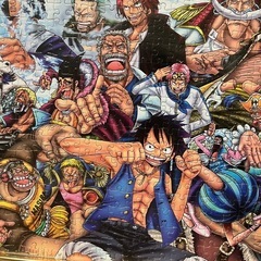 ワンピースジグソーパズル専用額縁付きの画像