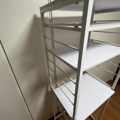 美品✨可動棚付きキッチンラック・ランドリーラック幅60cmの画像