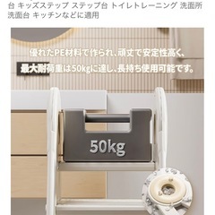 ベビーステップ 折りたたみ ステップスツール
の画像