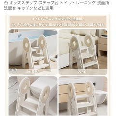 ベビーステップ 折りたたみ ステップスツール
の画像