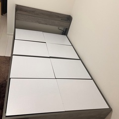 【マット付き】セミダブルベッドお譲りしますの画像