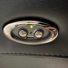 電動リクライニングソファ３人がけの画像