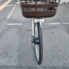 中古ブリヂストン電動アシスト自転車　ベルト式　B400 大阪の画像