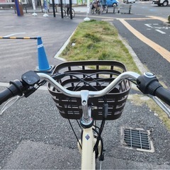 中古ブリヂストン電動アシスト自転車　ベルト式　B400 大阪の画像