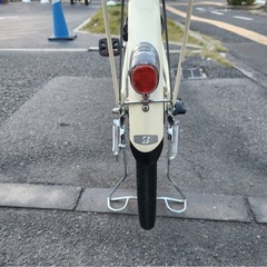 中古ブリヂストン電動アシスト自転車　ベルト式　B400 大阪の画像