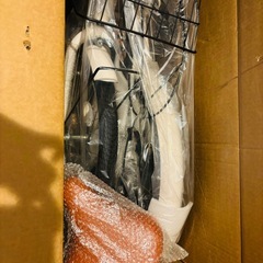 自転車 折りたたみ自転車 20インチ 7段変速 軽量 ホワイト クリスマスの画像