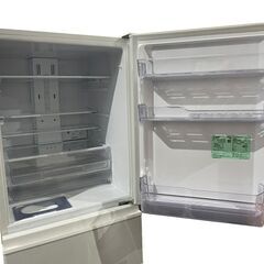 【⭐️全額返金保証⭐️】◻MITSUBISHI 三菱ノンフロン冷凍冷蔵庫 MR-C33H-W 2023年製の画像