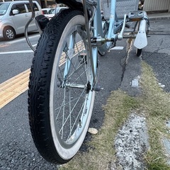 中古三輪自転車 ブリヂストンワゴン　 [18（前輪）/16(後輪)インチ]の画像