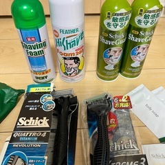 ひげ剃り、アメニティセットの画像