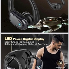 イヤーフック　ワイヤレスイヤホンの画像