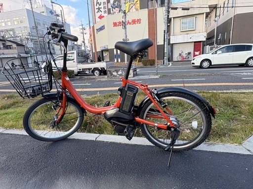 中古20インチブリヂストン電動アシスト自転車　8.7Ah 大阪