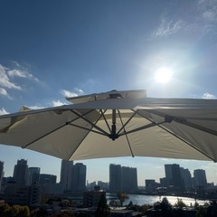 ガーデンパラソル【中古
】の画像