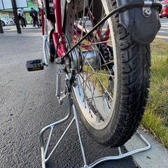 中古20インチPanasonic電動アシスト自転車　13.2Ah4点灯　大阪の画像