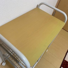 レンジラック　キッチンラック　レンジワゴン　キャスター付き　ロータイプの画像