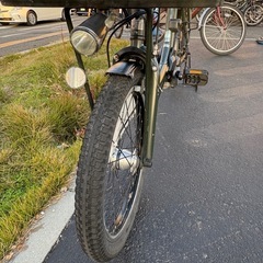 中古20インチPanasonic電動アシスト自転車　8.9Ahバッテリー新品の画像