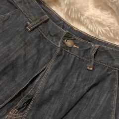 デニムワイドパンツの画像