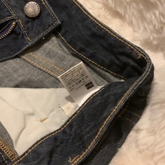 デニムワイドパンツの画像