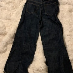 デニムワイドパンツの画像