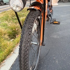 中古20インチPanasonicgyutto電動アシスト自転車　16Ah 大阪の画像