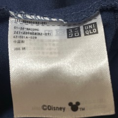 UNIQLOのディズニーTシャツです☺️の画像