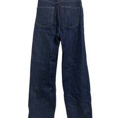 AZUL by Moussy ワイドレッグデニムパンツ Sの画像