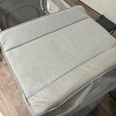 おむつ替え台付きベビーベッドの画像