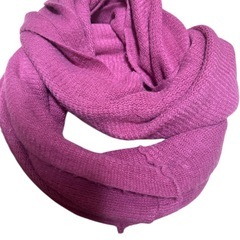 マフラー ピンクの画像