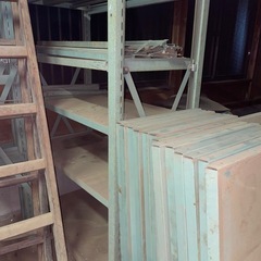 【お譲りの方が決まりました】棚　4段棚　３つの画像