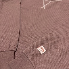 Java ワッフルTシャツ くすみピンクの画像