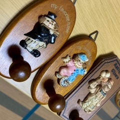 ●無料●⚠️まもなく削除します⚠️壁掛けフック　3個セット　ピエロの画像