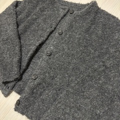 coca カーディガン チャコールグレーの画像