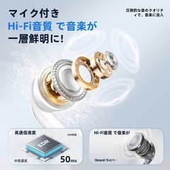 ワイヤレスイヤホンの画像