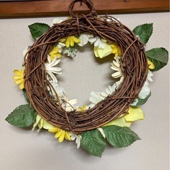 ●無料●フラワーリース　の画像