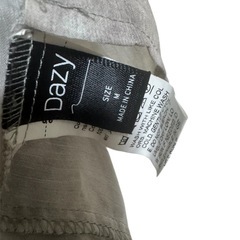 Dazy 長袖タイダイ柄シャツ シースルーの画像