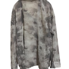 Dazy 長袖タイダイ柄シャツ シースルーの画像