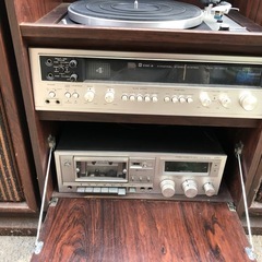 OTTO オットー 4チャンネルステレオセット アンプDC-5500DX カセットデッキRD300の画像